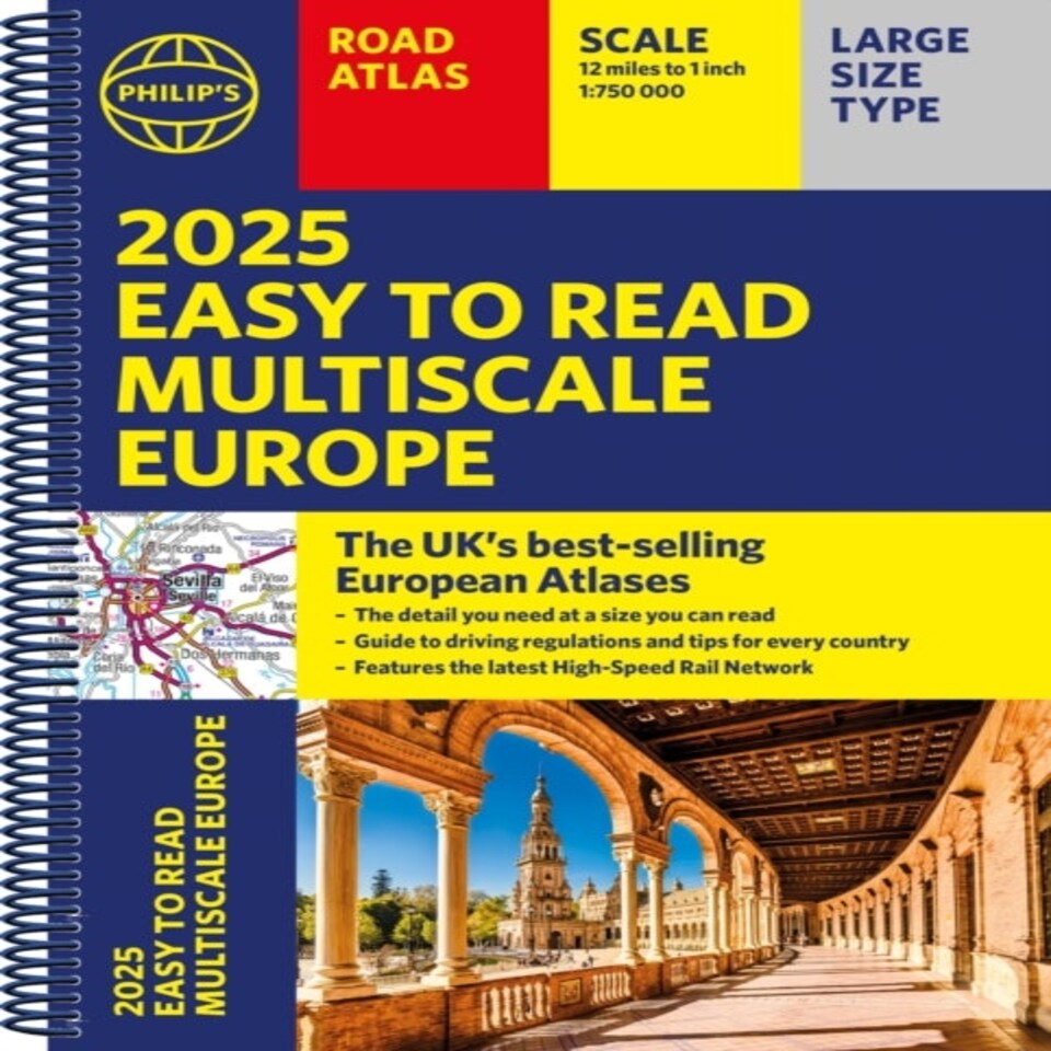 Philips Easy/multiscale Road Atlas Europ