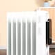 image 9 of HOMCOM 1500W Oil Filled Radiator, 7 Fin Portable Electric Heater with LED Display, 24H Timer, 3 Heat Settings, Adjustable Thermostat, Safety Cut off, Remote Control, White
