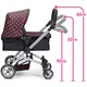 image 3 of Molly Dolly Deluxe 2 in 1 Dolls Pram