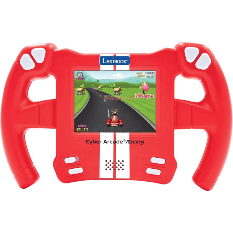 image 1 of Lexibook JL3150 Racing Game Control with Colour LCD Screen including 30 Games