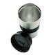 image 4 of XD Collection Vacuum Insulated 300ml Thermal Mug - Silver/Black - One Size Grey
