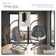 image 7 of Hanging Egg Chair Anika - with frame and extra thick seat cushion | Grey | anthracite | One Size | 1