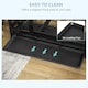 image 5 of PawHut Metal Kennel Cage with Wheels and Crate Tray for Pet Dog Medium Black