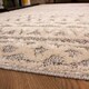 image 2 of KUKOON Grey Cream Aztec Loop Pile Living Room Area Rug 120cm x 170cm Grey