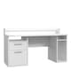 image 1 of Tezaur White Gaming Desk with Colour Changing LED