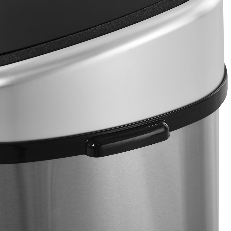 image 1 of HOMCOM Sensor Dustbin Touchless Trash Can Automatic Stainless Steel 58L Silver | 58L