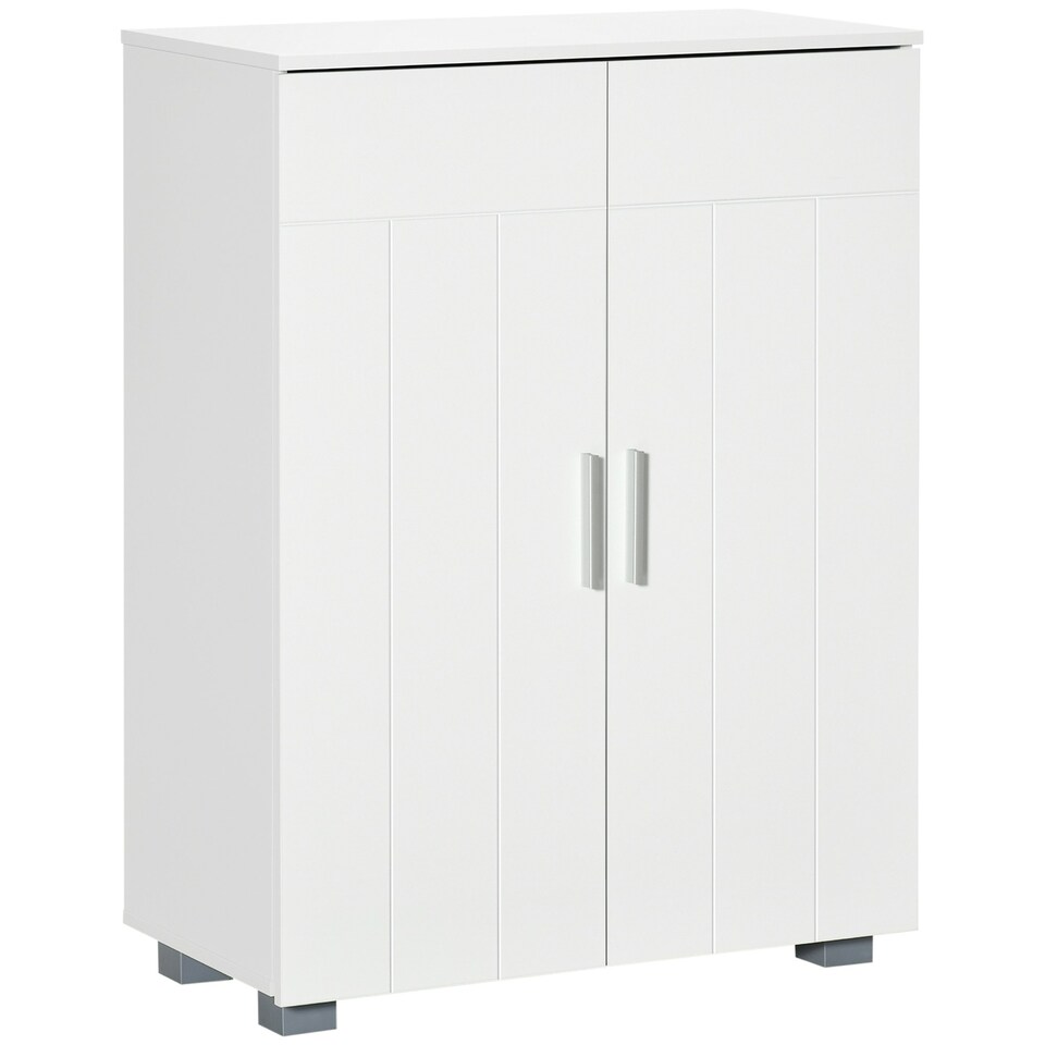image 1 of kleankin Modern Bathroom Cabinet, Freestanding Floor Cabinet