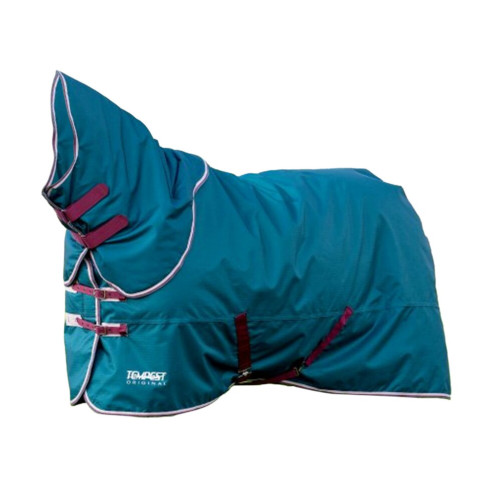 image 1 of Tempest Original 200 Horse Turnout Rug & Neck Cover Set - Green - 6´ 3"