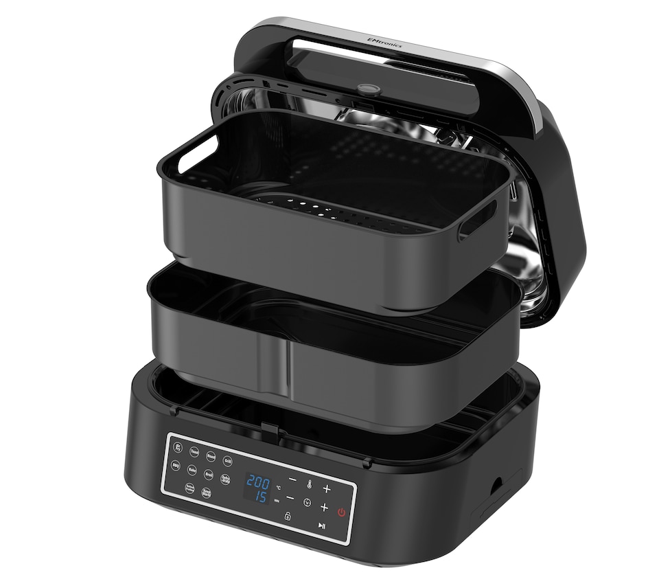 image 1 of Emtronics 6.3L Grill and Air Fryer