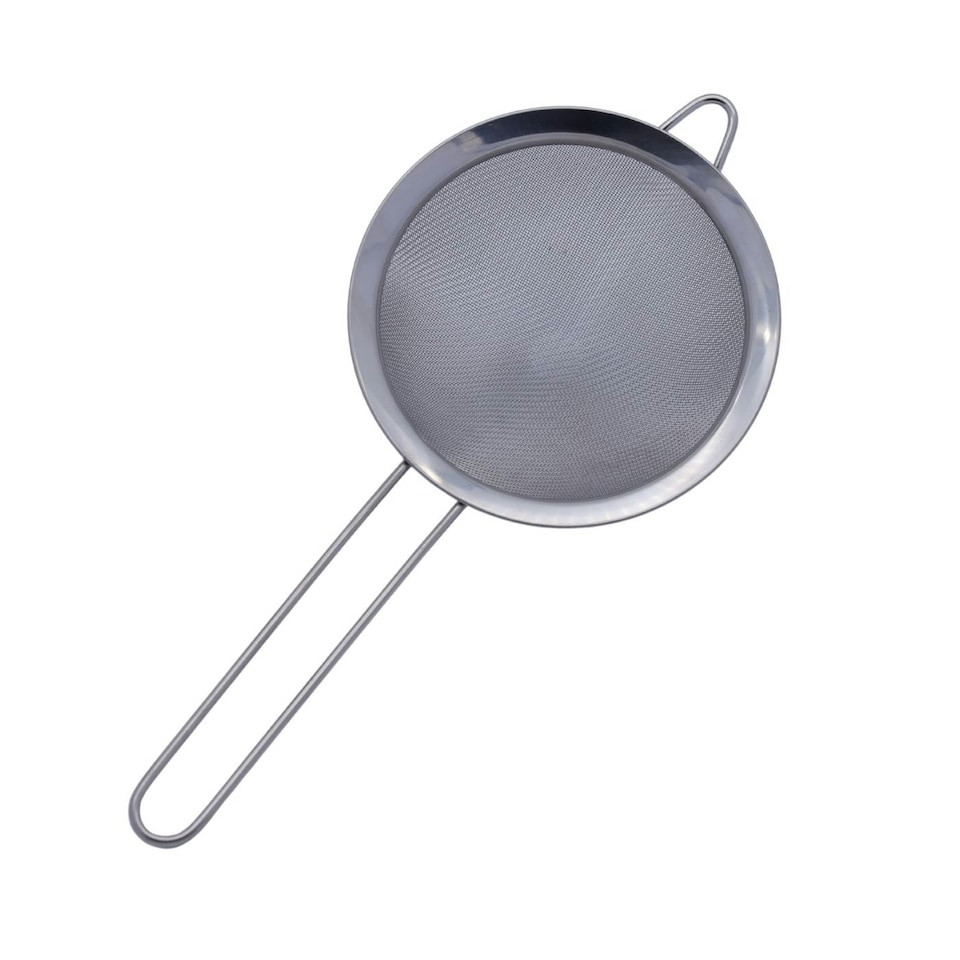 image 1 of Buckingham Stainless Steel Fine Mesh Conical Sieve Strainer 14 cm