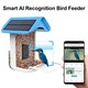image 4 of Callow Smart Bird Feeder with WI-FI Camera Solar power and AI Bird Recognition