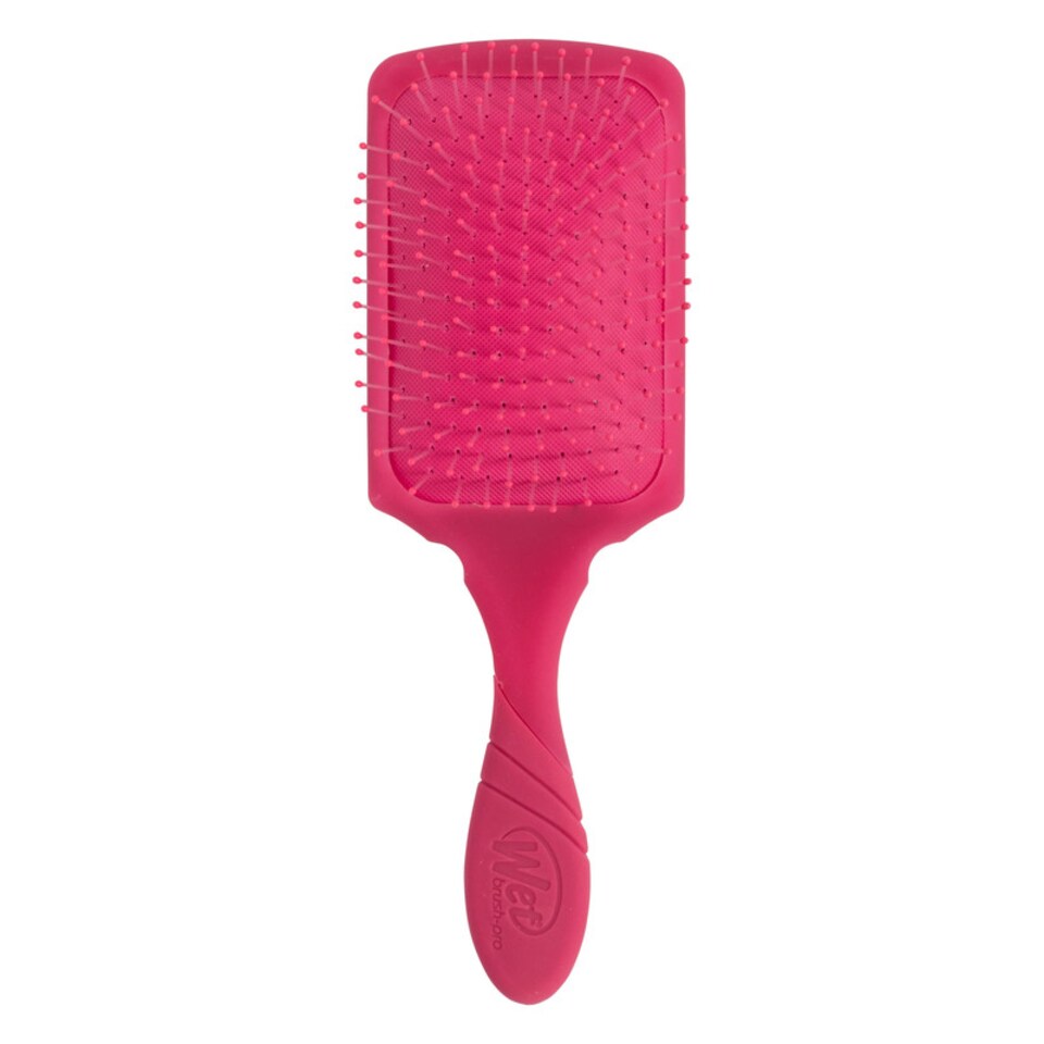 Encrypted Pink Wet Brush Pro Paddle Detangler Hairbrush, Frost Pink - Tesco Groceries