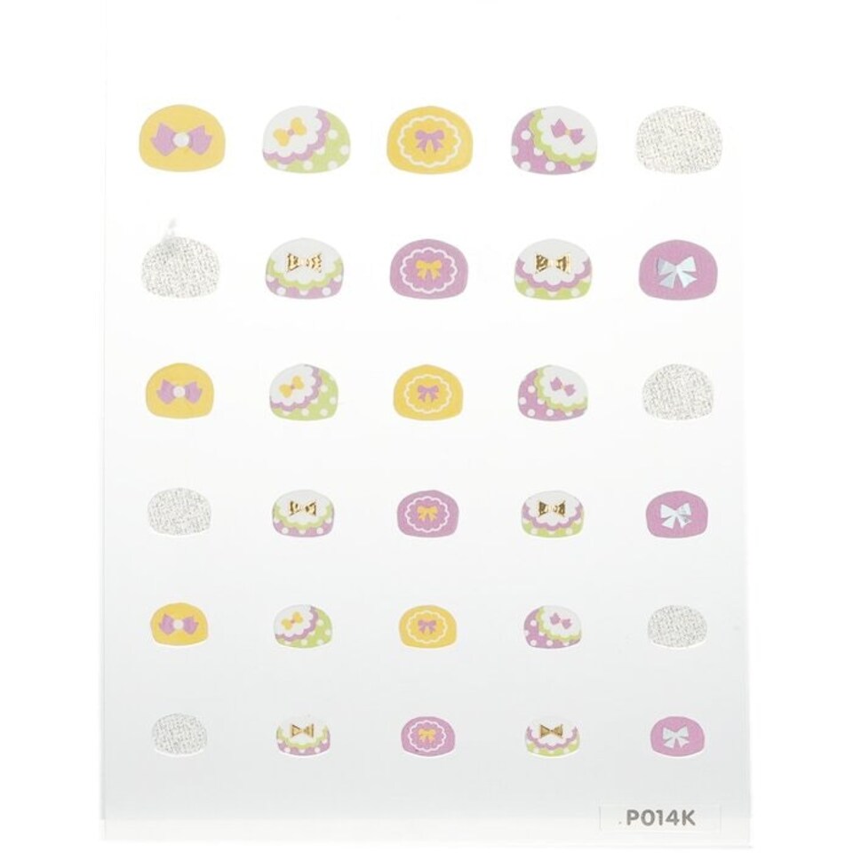 image 1 of Princess Kids Nail Sticker - # P014k - 1pack Multi