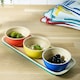 image 4 of Sur La Table Colour Me Happy Tray & Dipping Bowls
