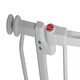 image 2 of Bettacare Extra Tall Curved Top Dog Gate, 71cm - 80cm, Matt White, Extra Tall 100cm in Height, Pressure Fit Pet Gate