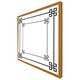 image 4 of Roman style ornamental frame (Picture Frame) Brown | XS