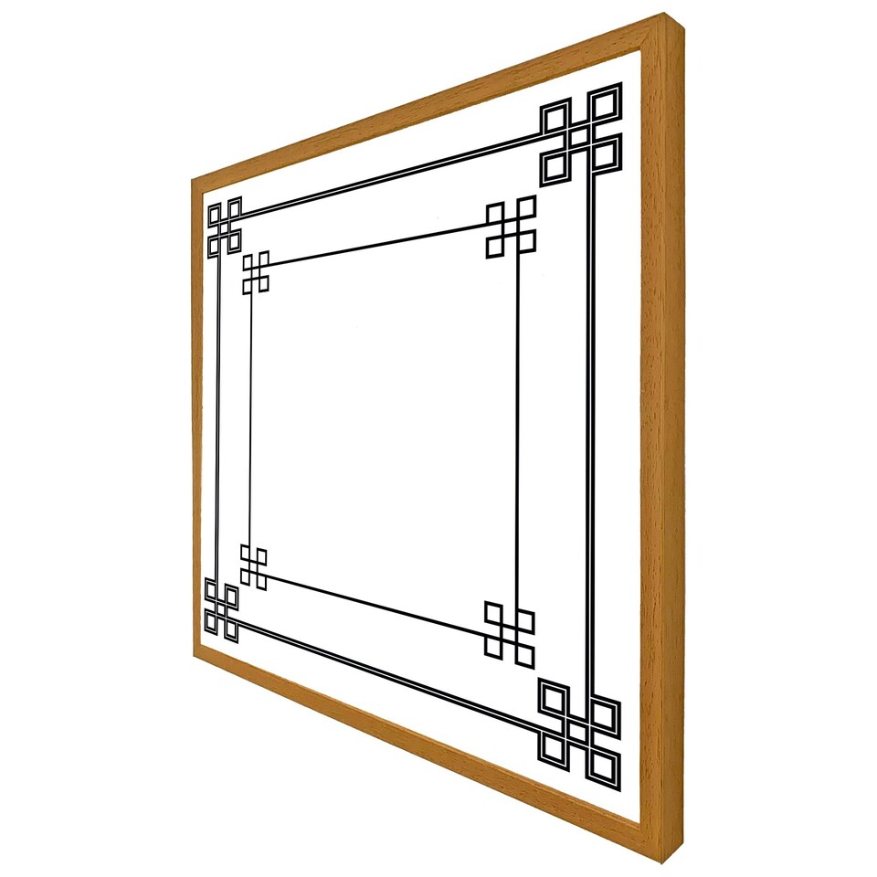 image 1 of Roman style ornamental frame (Picture Frame) Brown | XS