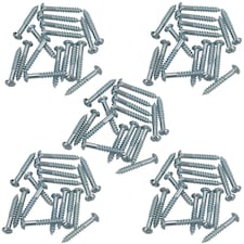 PH2 Dome Headed Phillips Wood Screws 4mm x 25mm Fastener Fixings 80pc