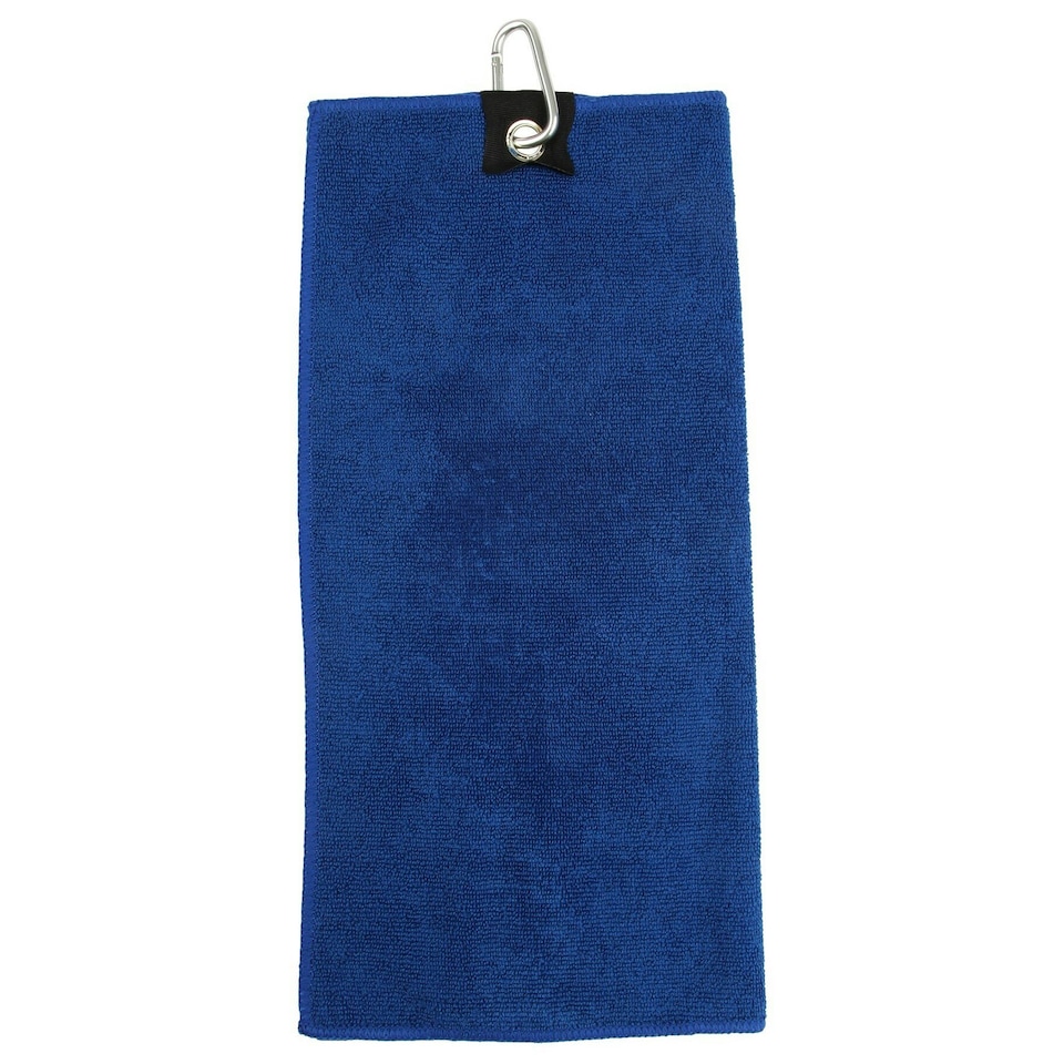 image 1 of Towel City Microfibre Golf Towel - Royal - One Size