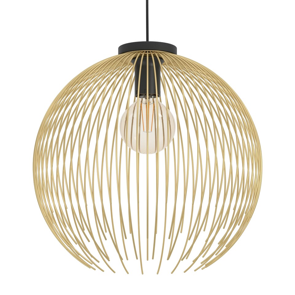 image 1 of EGLO Venezuela Gold Steel Pendant Light