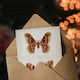image 3 of Sherman Denton Art Card Promethea Silk Moth Female