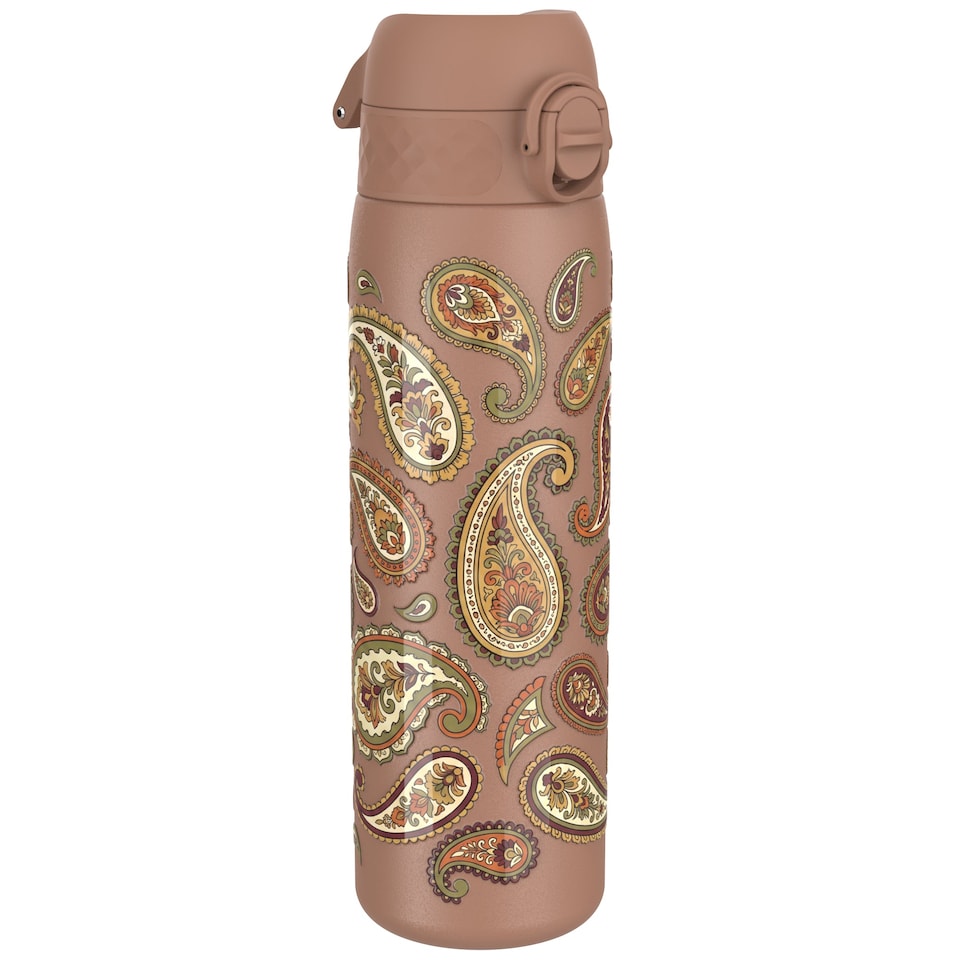 image 1 of Leak Proof Slim Water Bottle, Stainless Steel, 600ml (20oz)
