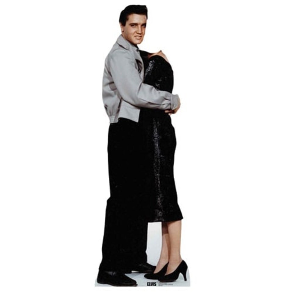 Elvis Presley Hugging Stand In Lifesize Cardboard Cutout 182cm