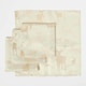 image 2 of Homescapes Gold Stag Christmas Napkins - Set of 4 | Multi | One Size | 1