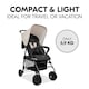 image 2 of Hauck Disney Sport Pushchair - Pooh Rainbow Beige