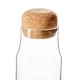 image 4 of Argon Tableware Glass Storage Bottle with Cork Lid - 180ml