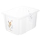 image 2 of Keeeper Bambi Turn Around Stackable Box with Lid 15 Litre Transparent