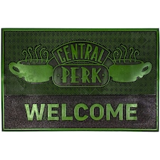 Friends Rubber Central Perk Door Mat - Green - One Size