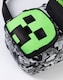 image 5 of Minecraft Creeper Body Bag in Black | Adjustable Shoulder Strap Zip-Up Carrying Bag for Boys | Game-Themed Personal Item Storage | Minecraft Merchandise for Young Gamers | Minecraft Merch | Multi | Multicoloured