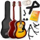 image 4 of 3rd Avenue Full Size Acoustic Guitar Premium Pack Blue
