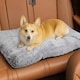 image 8 of Skylos Pet Bed Extra Large Dog Cushion Plush Washable Pet Crate Pad Mat | Grey | 120 x 90cm | One Size