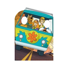 Scooby Doo Adventures Mystery Machine Van Stand In Lifesize Cardboard Cutout 134cm