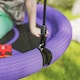 image 9 of AIYAPLAY Nest Swing Set, 100 cm Saucer Tree Swing Set for Kids, Purple