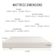 image 2 of 15CM MEMORY FOAM MATTRESS ORTHOPAEDIC BACK CARE MEDIUM FIRM SINGLE DOUBLE KING 6FT SIZES