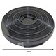 image 2 of SPARES2GO Carbon Filter compatible with Hotpoint BH41 HTN40 Charcoal Cooker Hood Round Fan Vent Type 34 260 mm x 50 mm
