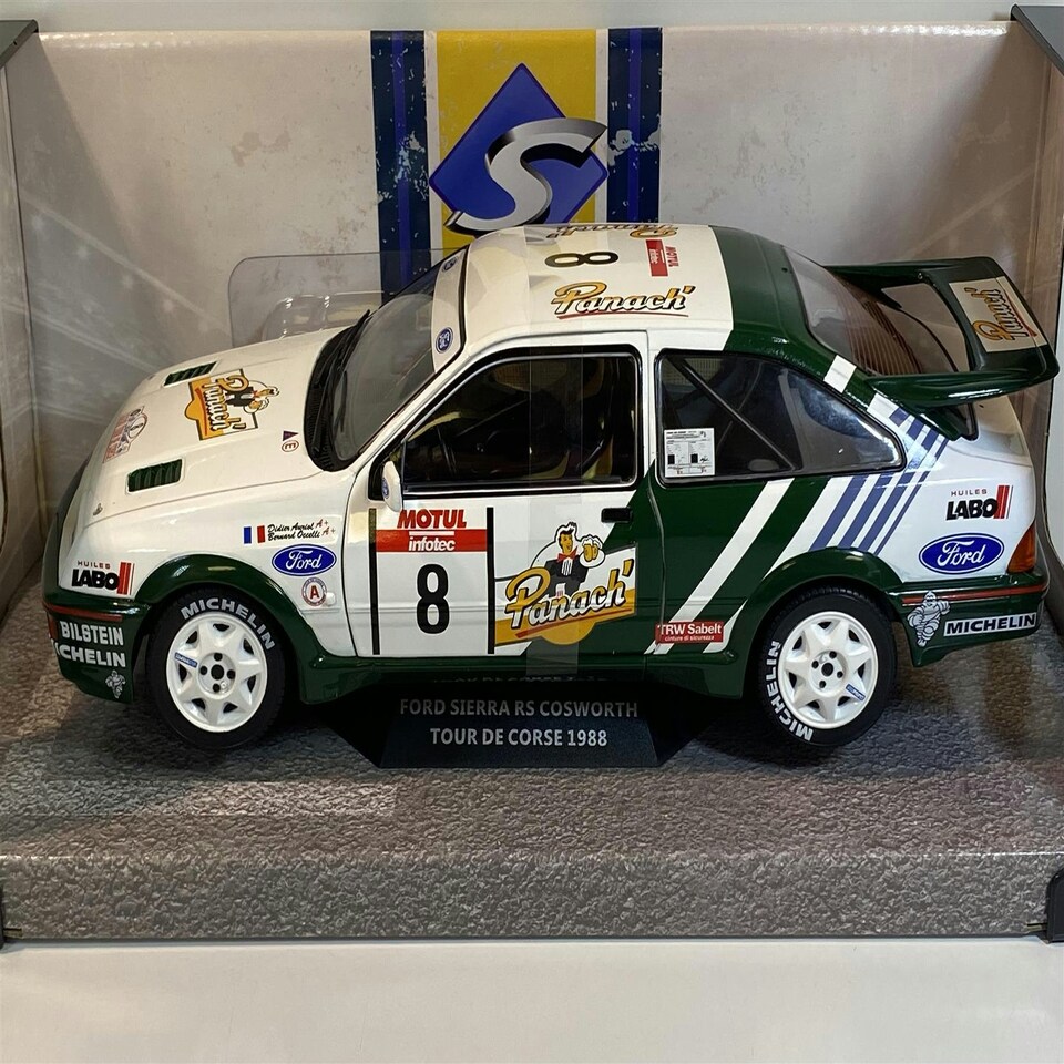 image 1 of Ford Sierra RS Cosworth TDC 1988 Auriol Occelli  1:18 Solido 1806102