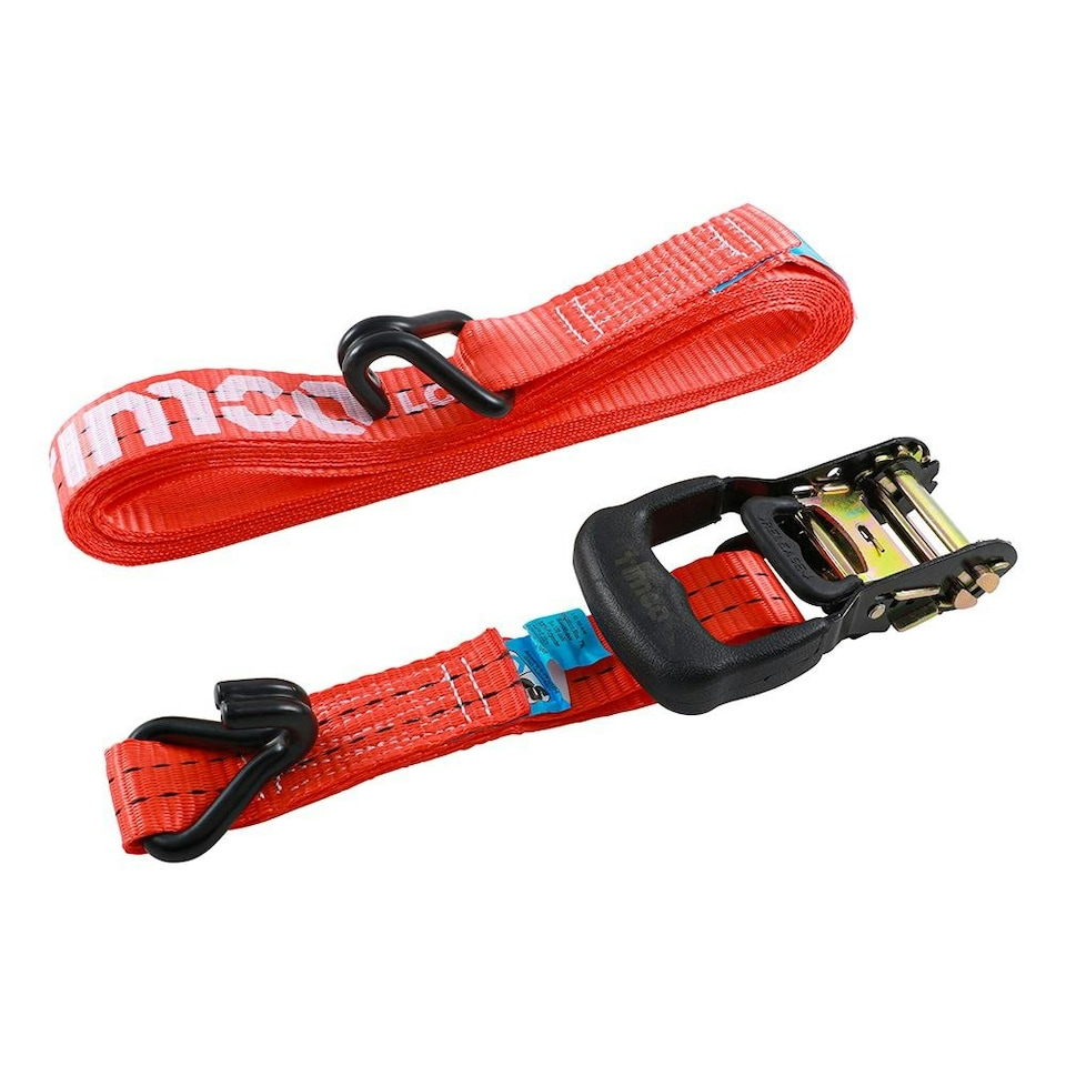 image 1 of Timco - Ratchet Straps - J Hook - Commercial Duty (Size 6m x 35mm - 2 Pieces)
