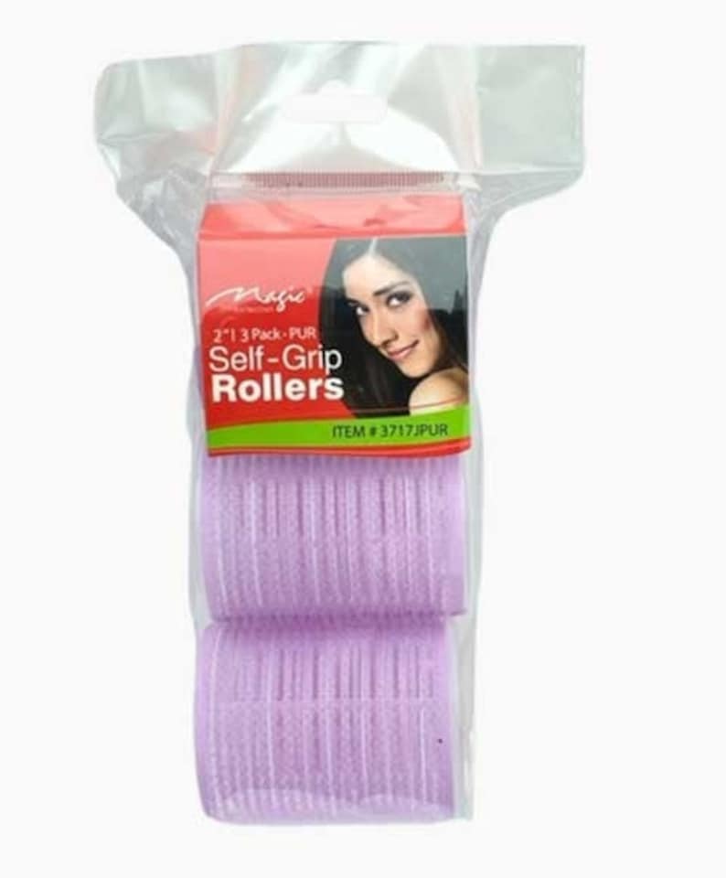 image 1 of Bee Sales Response Self Gripping Rollers 3717 Purple