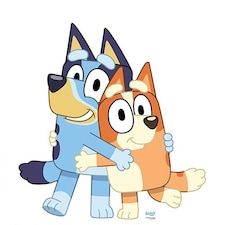 Bluey and Bingo Star Mini Cardboard Cutout 91cm