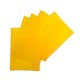 image 1 of Pack of 10 A4 Frosted Yellow Exercise Book Covers