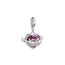 Official Harry Potter Sterling Silver Love Potion Slider Charm With Crystal HPSC0235-SC
