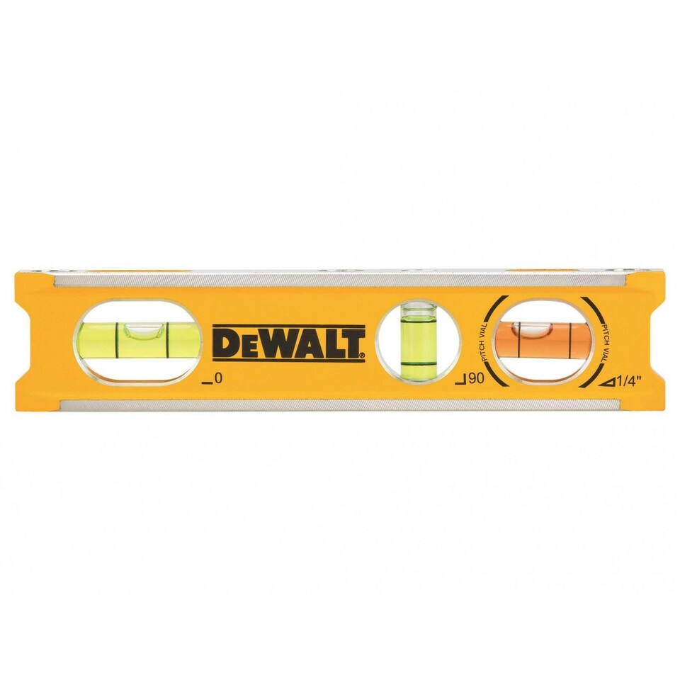 Dewalt Hand Tools Billet Level 165mm (6.5in) - Multi Colour - One Size