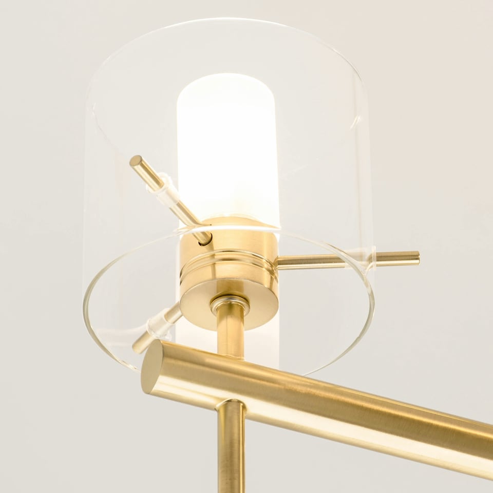 image 1 of BHS Jean 3 Light Bathroom Ceiling Light, Satin Brass | Gold | Satin Brass | 1