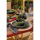 image 5 of Mikasa Dinner Set Green Ceramic 12 Piece