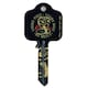 image 3 of Cobra Kai Blank Key - Black/Multicoloured - One Size