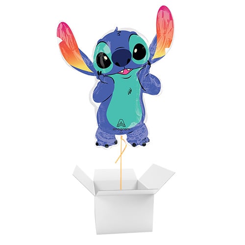 Stitch Disney Lilo & Stitch Giant Helium Foil Balloon - Inflated Balloon in a Box